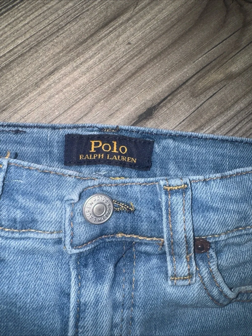 Ralph Lauren Polo Mid-Blue Denim Shorts